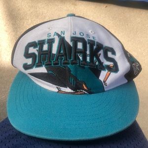 San Jose Sharks vintage hat